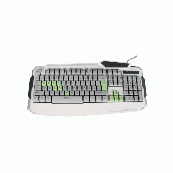 Rapoo VPRO V52 Backlit Wired White Gaming Keyboard