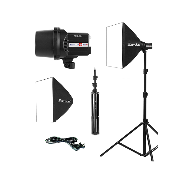 Simpex Pro 300D Digital studio Photo light With Softbox