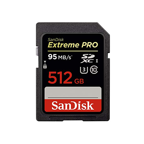 SanDisk Extreme Pro 512GB SDXC UHS-I Memory Card