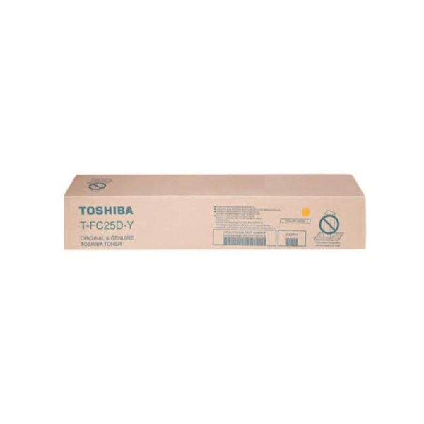 Toshiba T-FC25D-Y Yellow Color Toner Cartridge (Original)