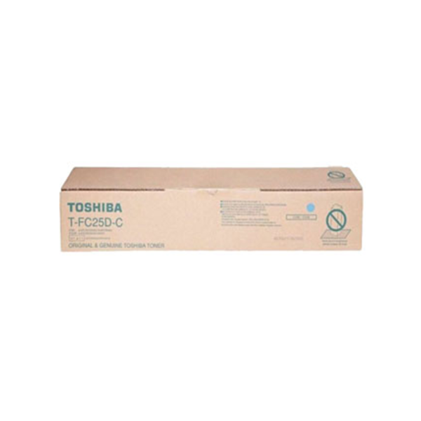Toshiba T-FC25D-C Cyan Color Toner Cartridge (Original)