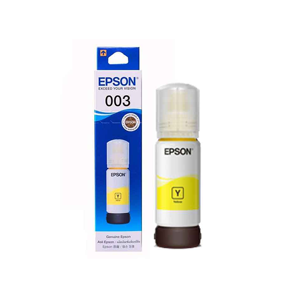 Epson Yellow 003 Dye Original Refill Ink Bottle