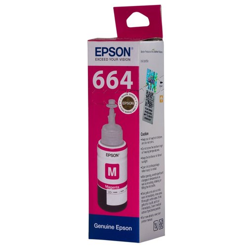 Epson 664 Magenta Original Refill Ink Bottle