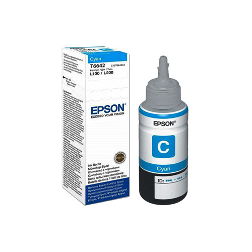 Epson C13T664200 Cyan Ink Bottle